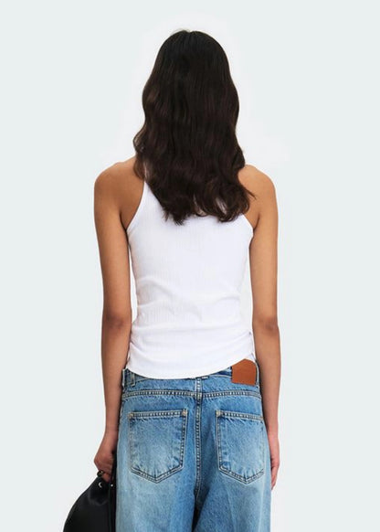 Metal Sleeveless Top