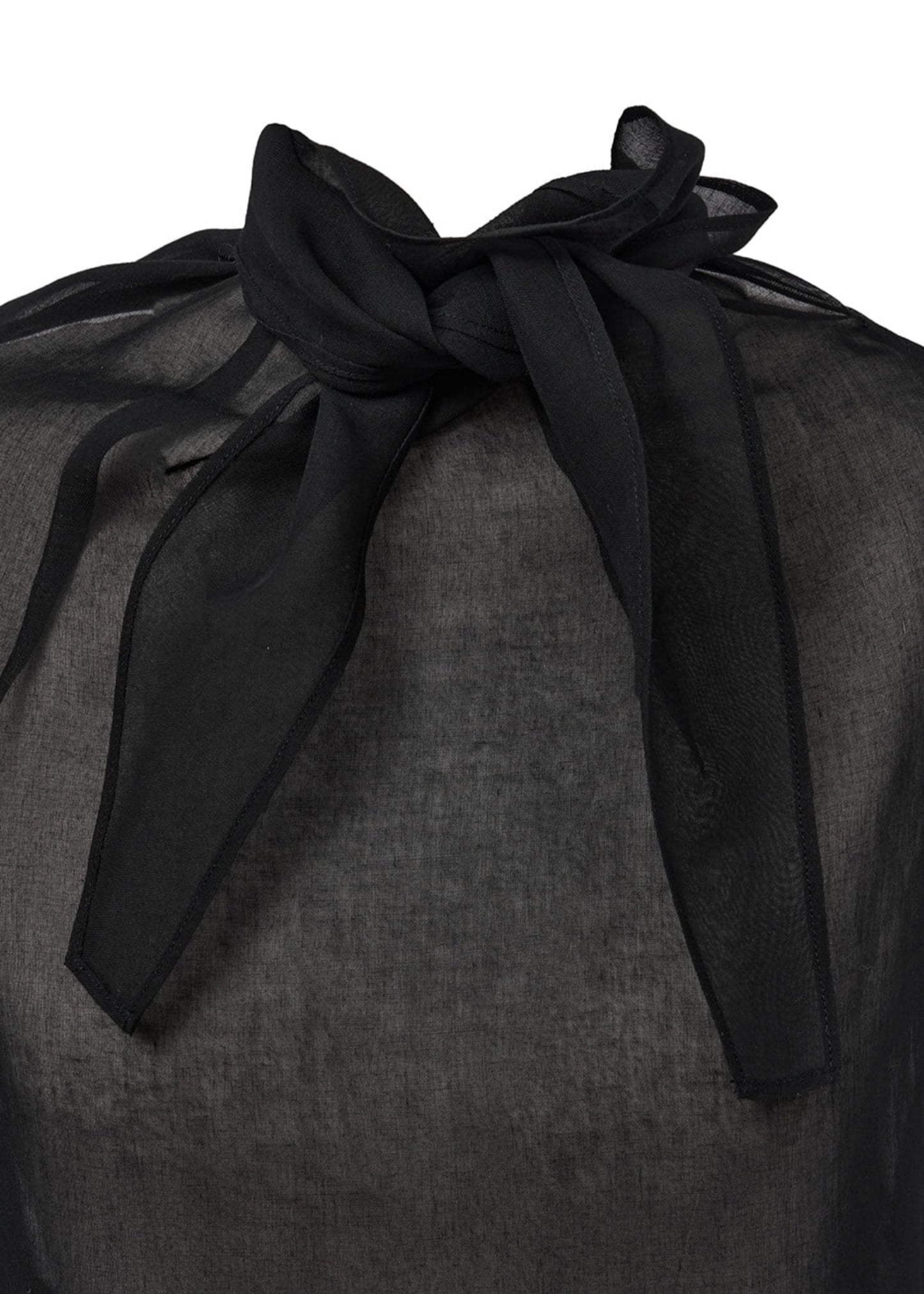Knotted Collar Top