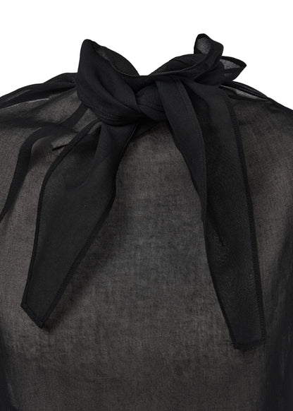 Knotted Collar Top