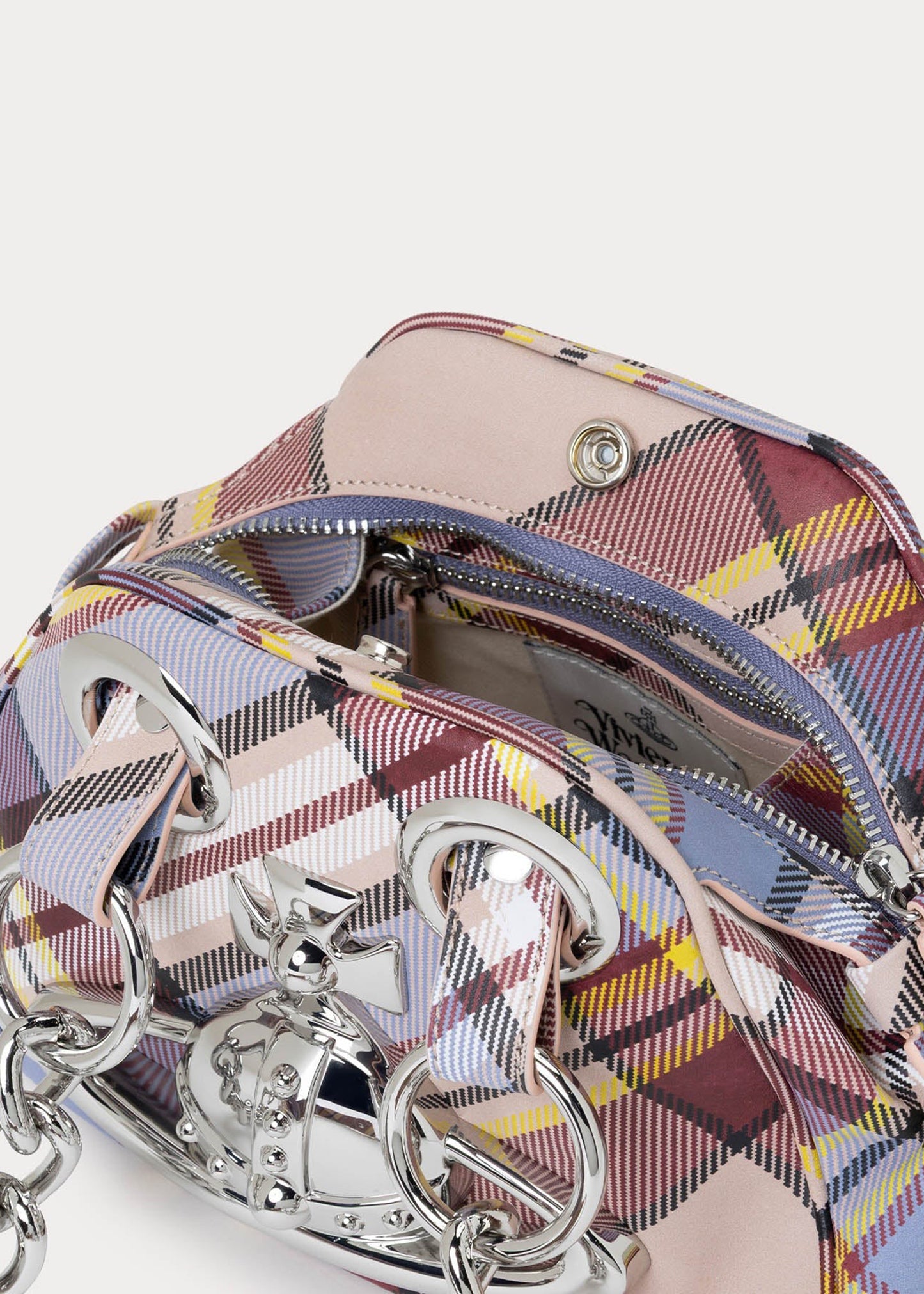 Nuback Tartan Archive Shoulder Bag