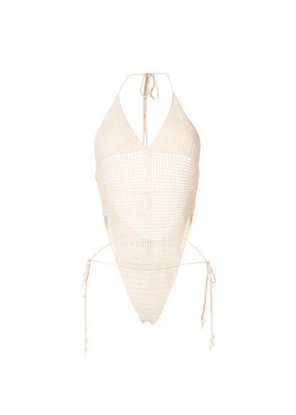 Crochet Tie Bodysuit