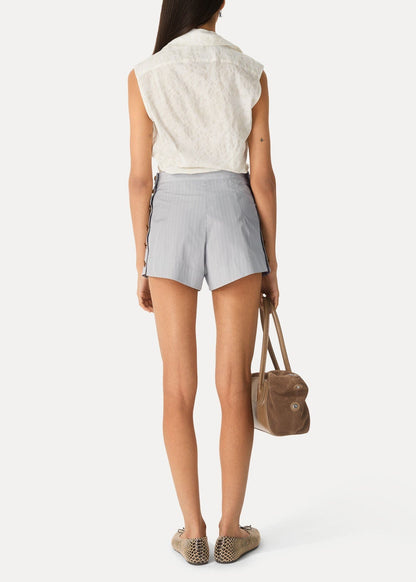 Short Sleeve Drunken Shirt