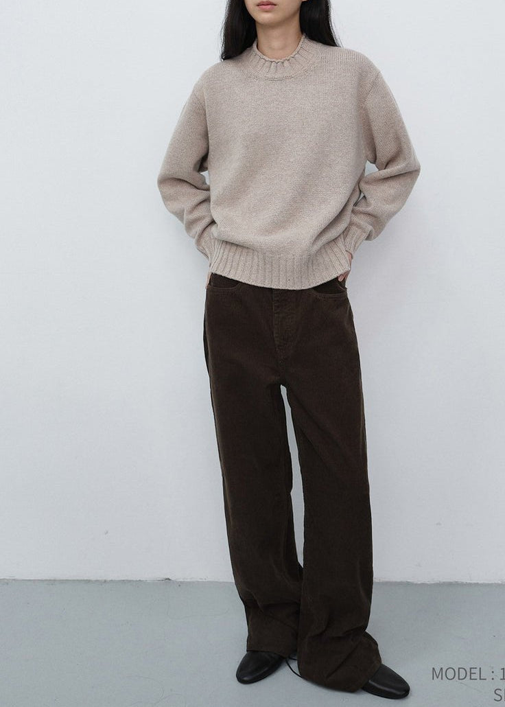Chunky Roll Neck Sweater
