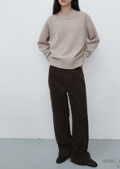 Chunky Roll Neck Sweater