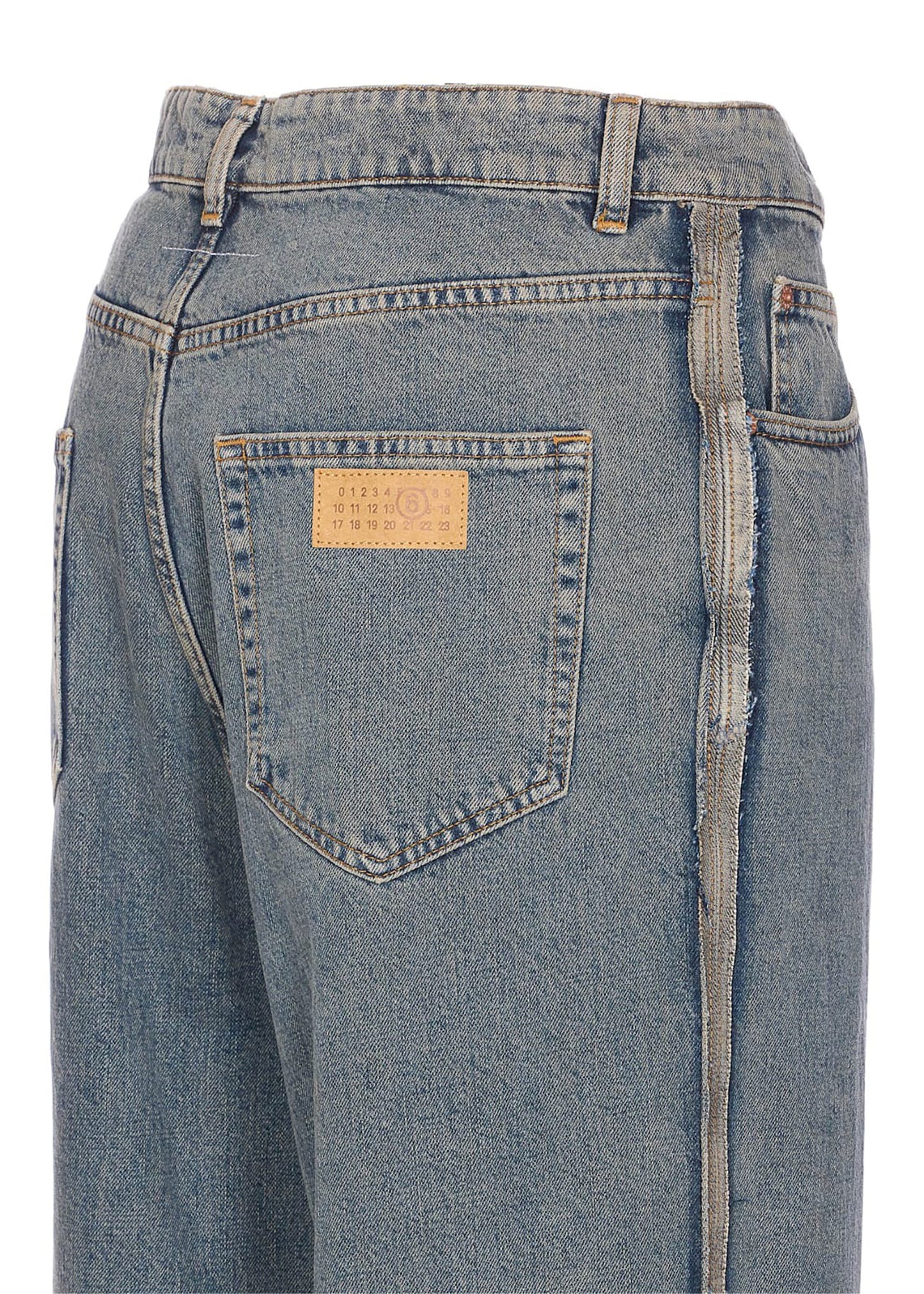 Deconstructed Baggy Jeans