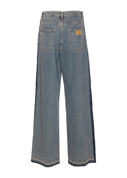 Deconstructed Baggy Jeans
