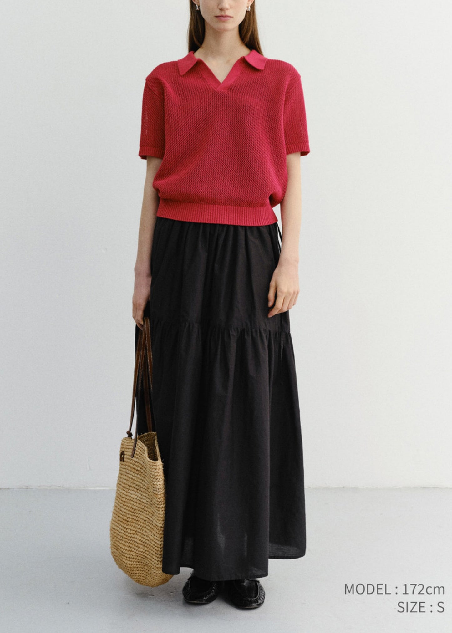 Tiered Maxi Skirt
