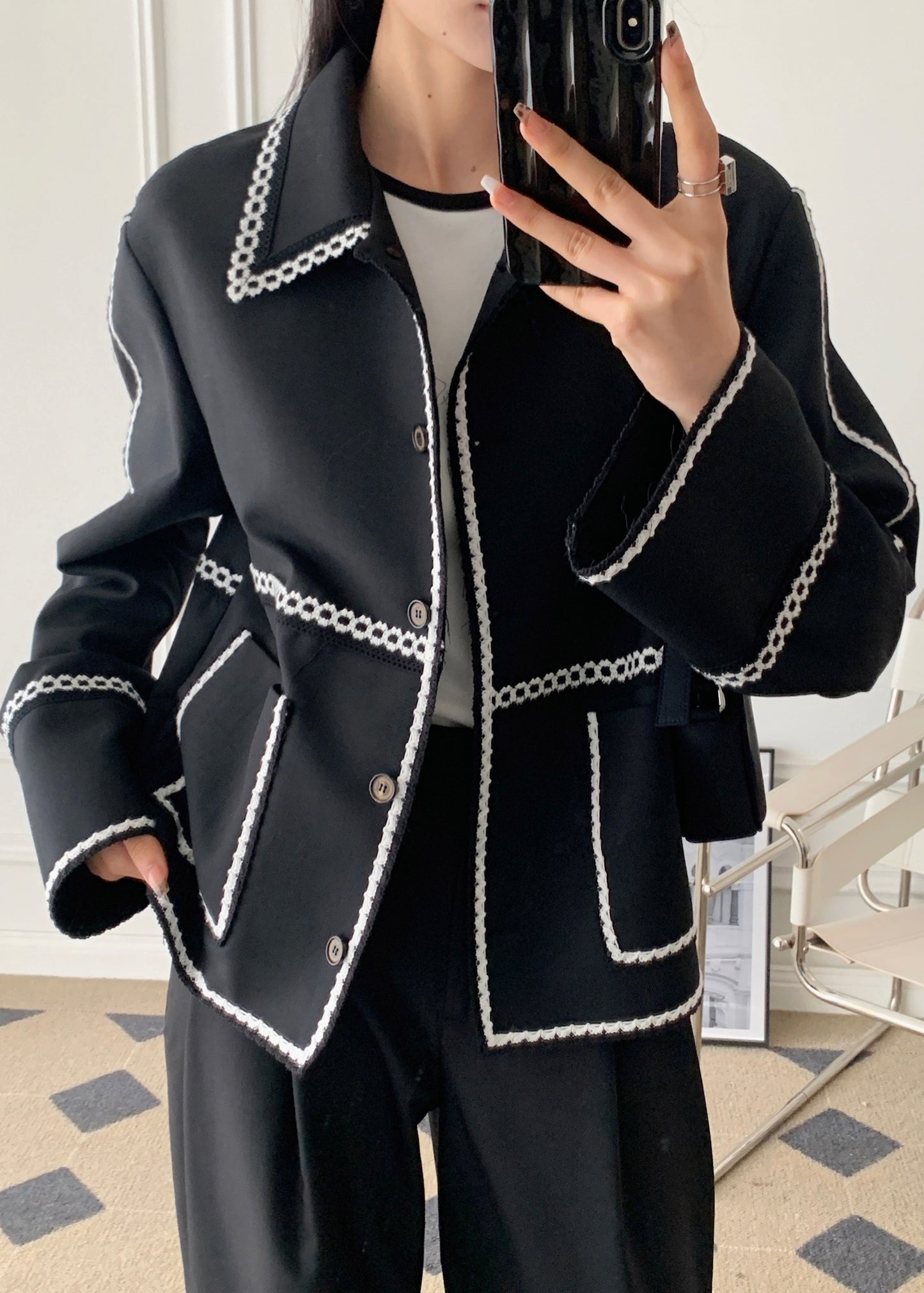 Yeon Two-pocket Single Jacket