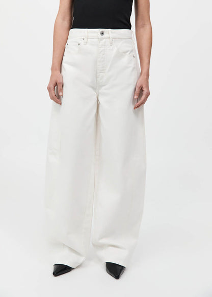 Mid Rise Balloon Jeans