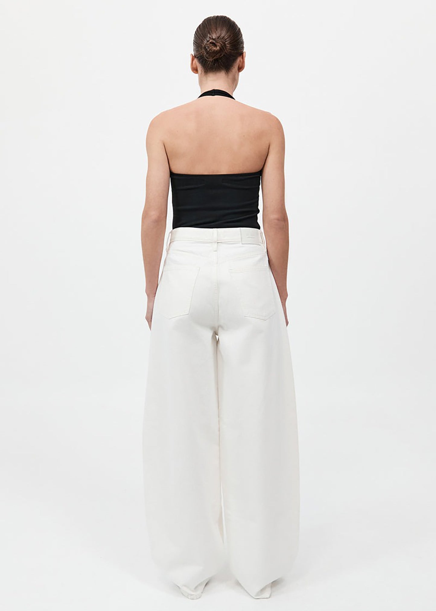 Mid Rise Balloon Jeans