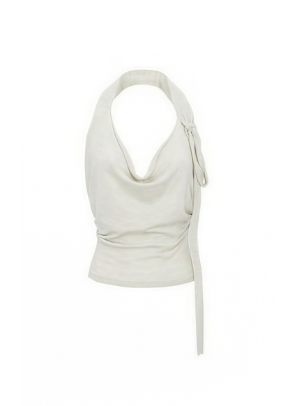 Halter Top With Tie