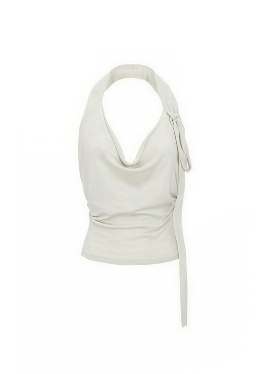 Halter Top With Tie