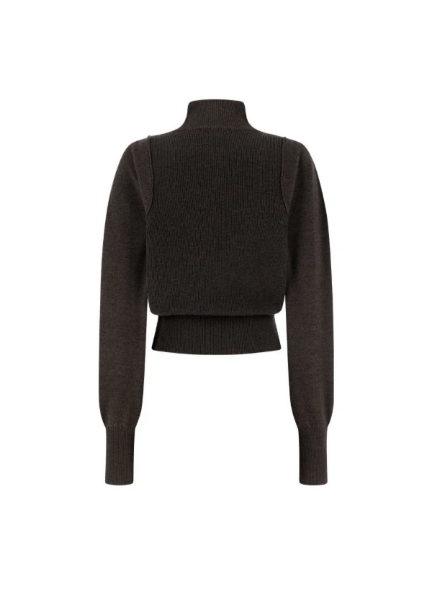 Blocking Button Up Cardigan