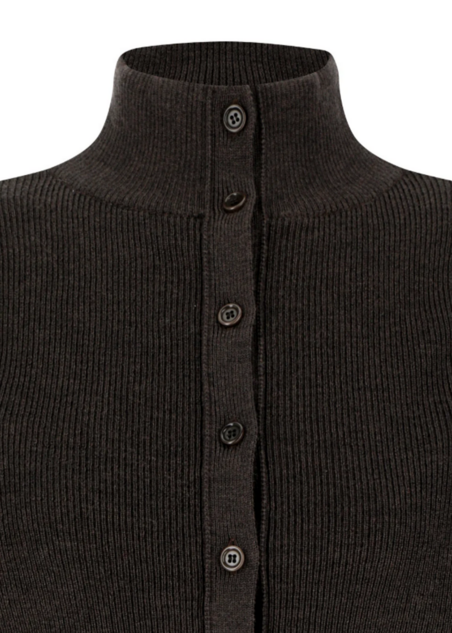 Blocking Button Up Cardigan