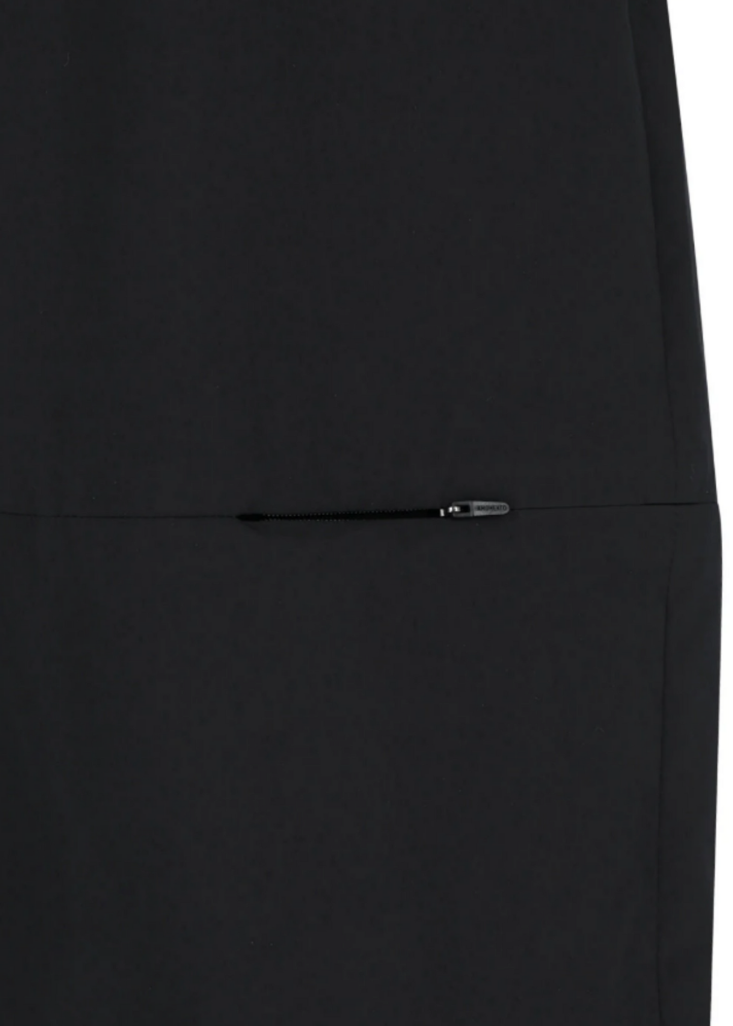 Curved Zip Banding Pants