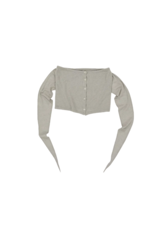 Button-back Tube Top