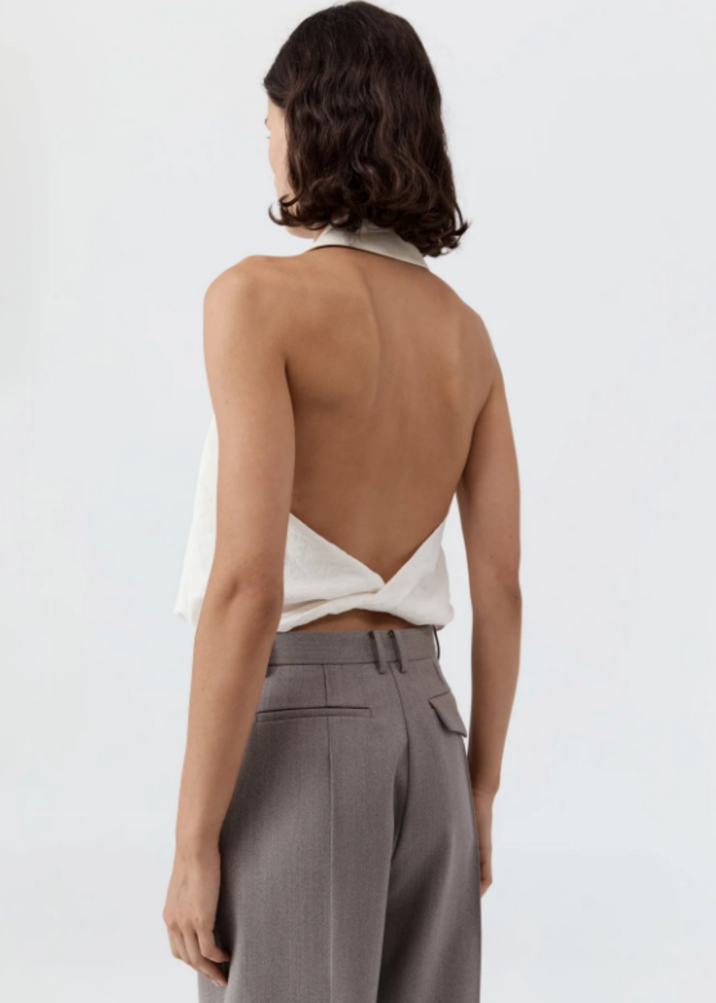 Cloud Twist Halter Top