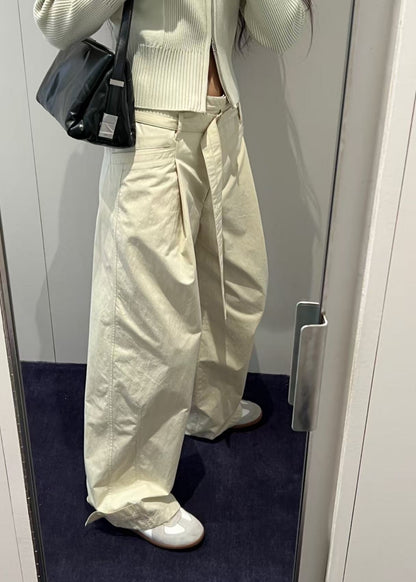 Double Belt Point Pants