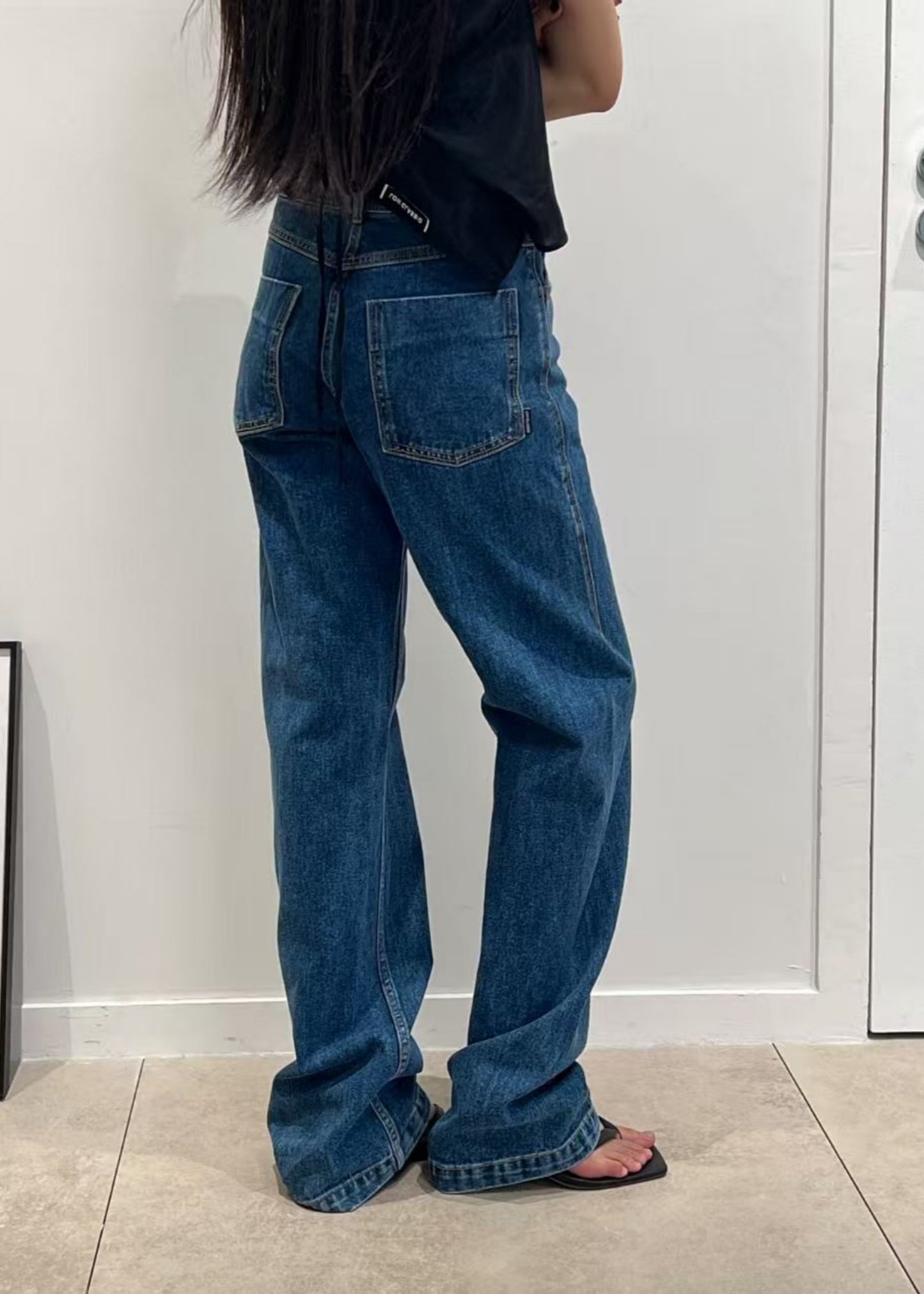 Straight Fit Denim