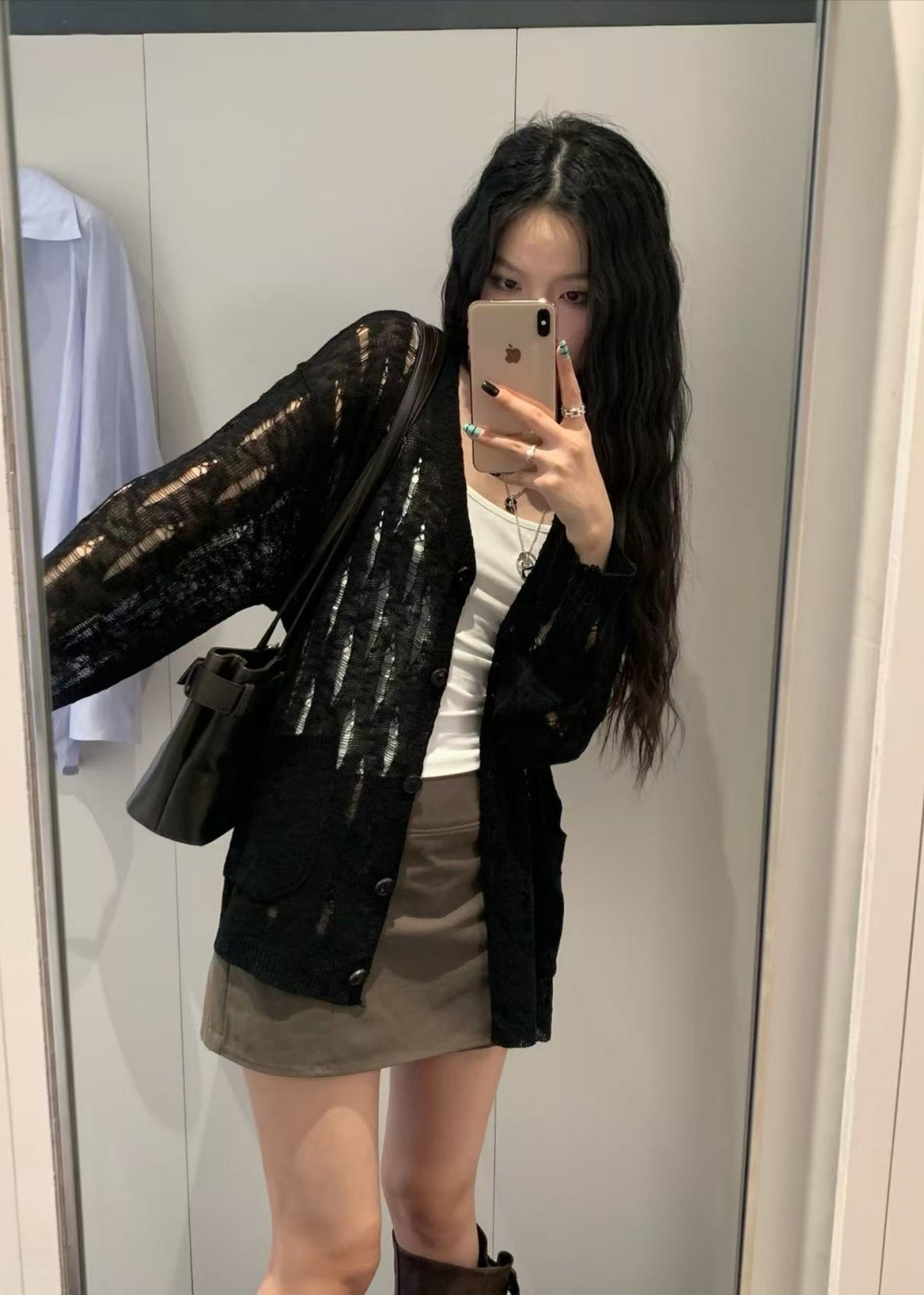 Distressed Cardigan