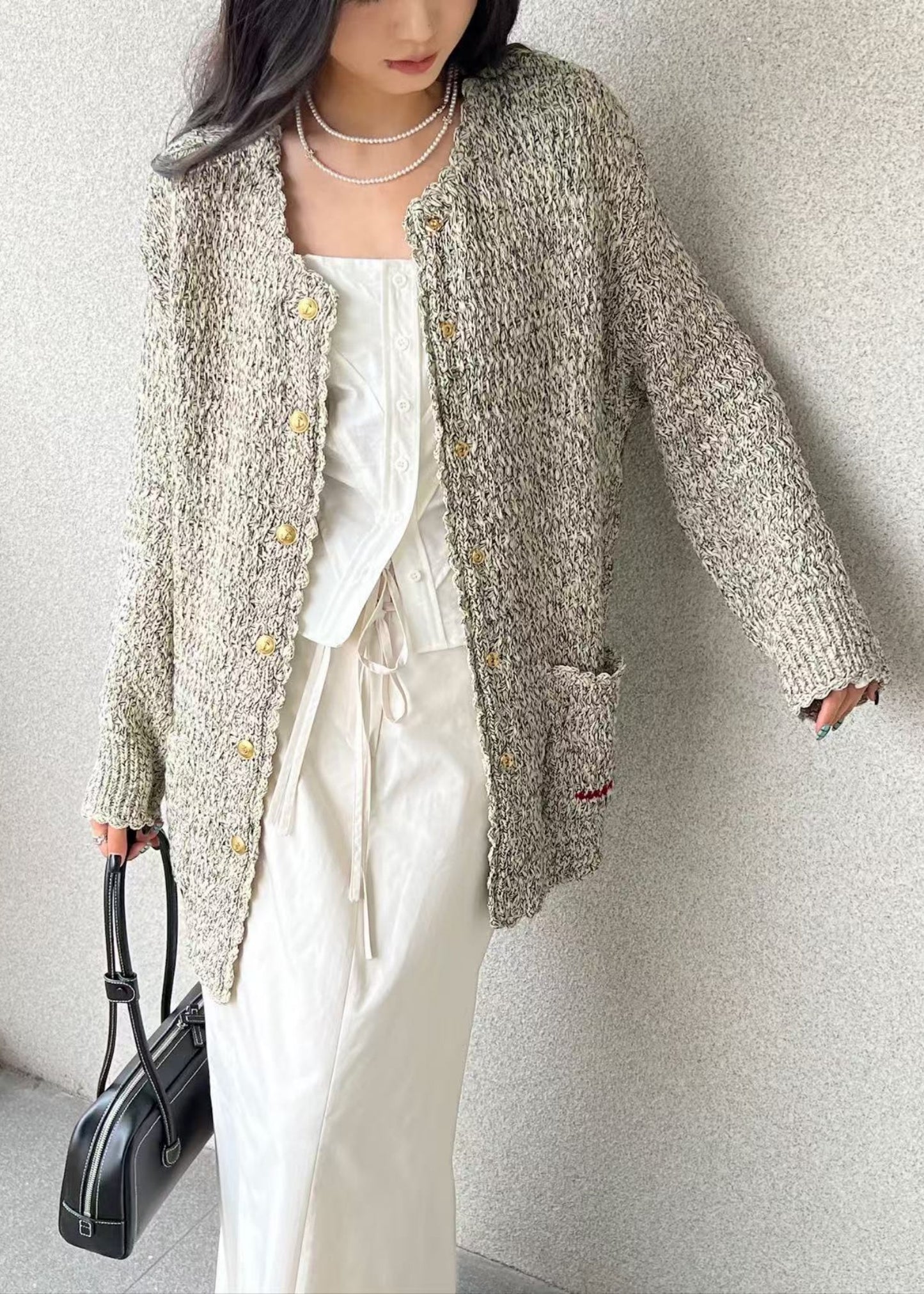 Oversized Knit Cardigan