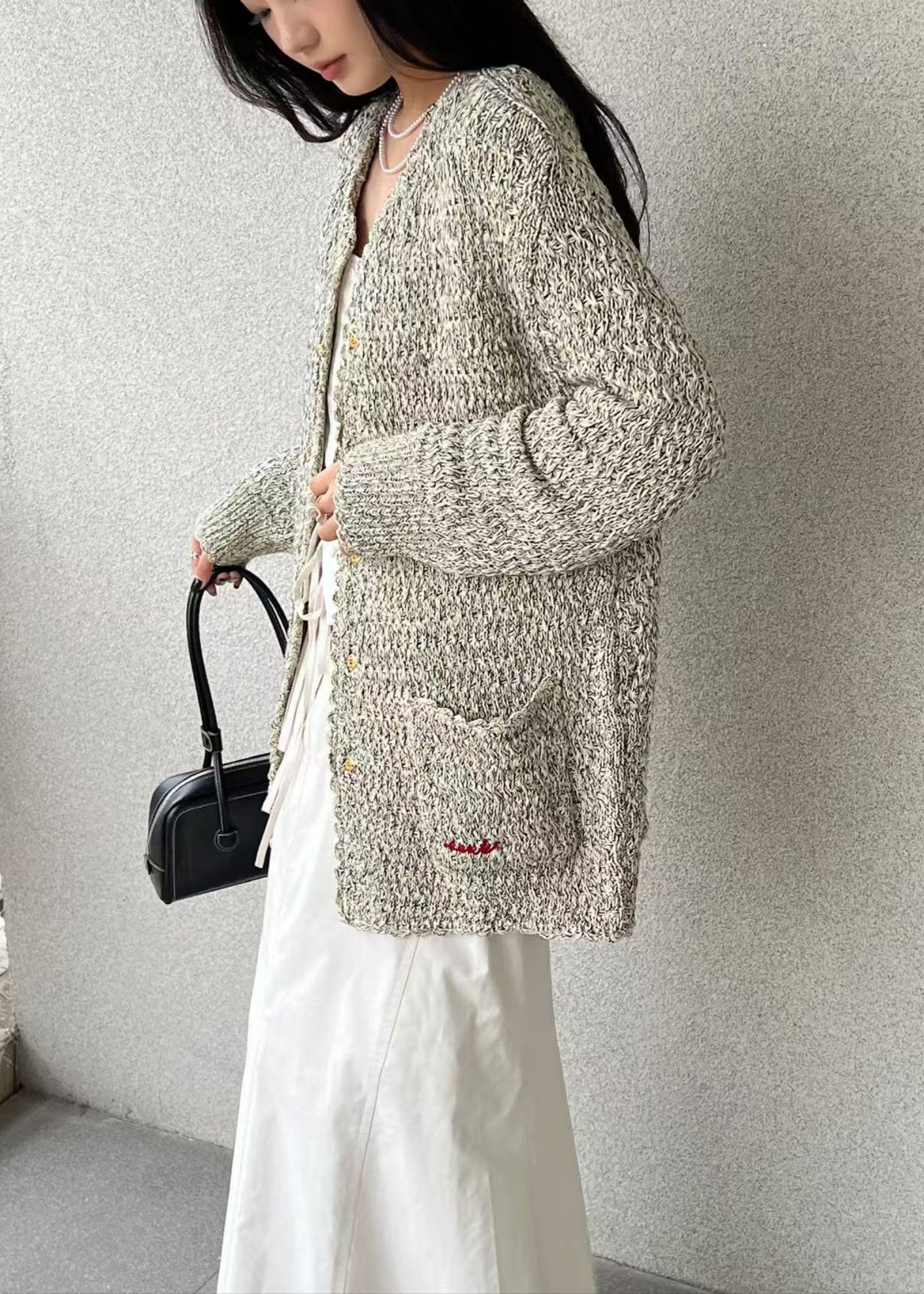 Oversized Knit Cardigan