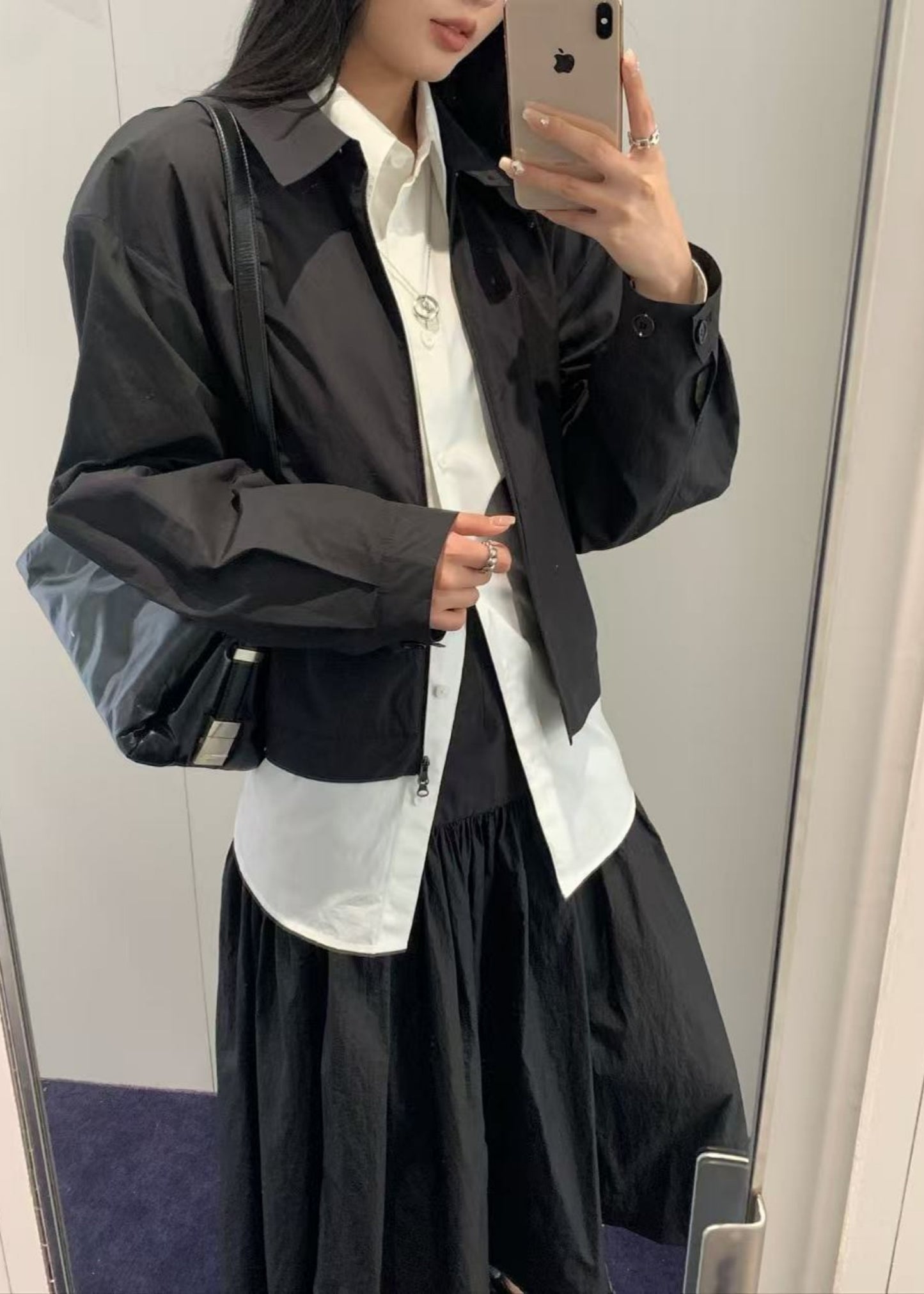 Cropped Zip-up Jumper