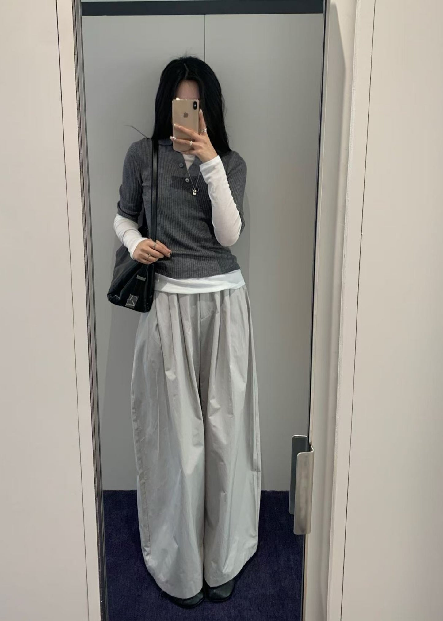 Three Tuck Banding Pants