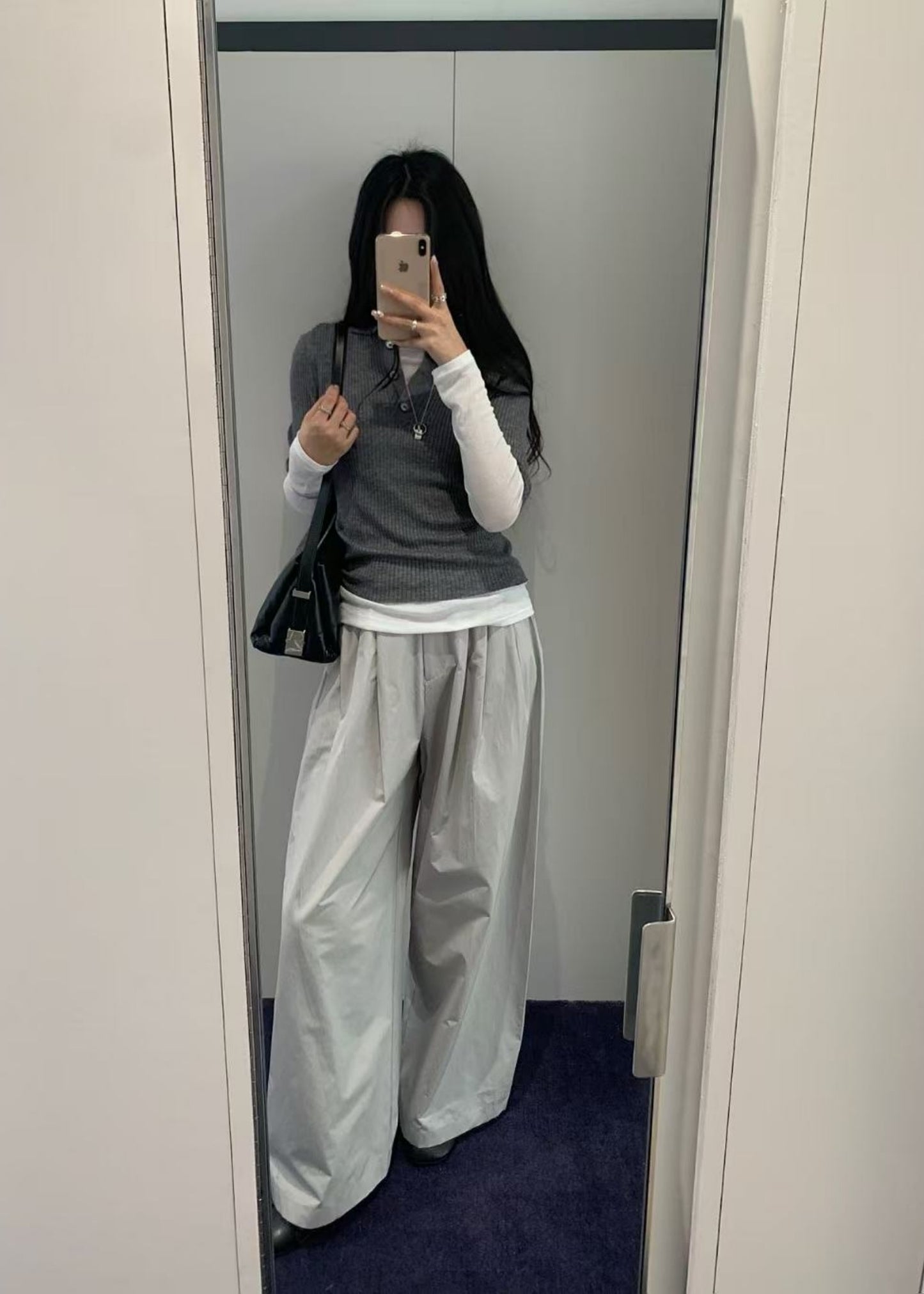 Three Tuck Banding Pants