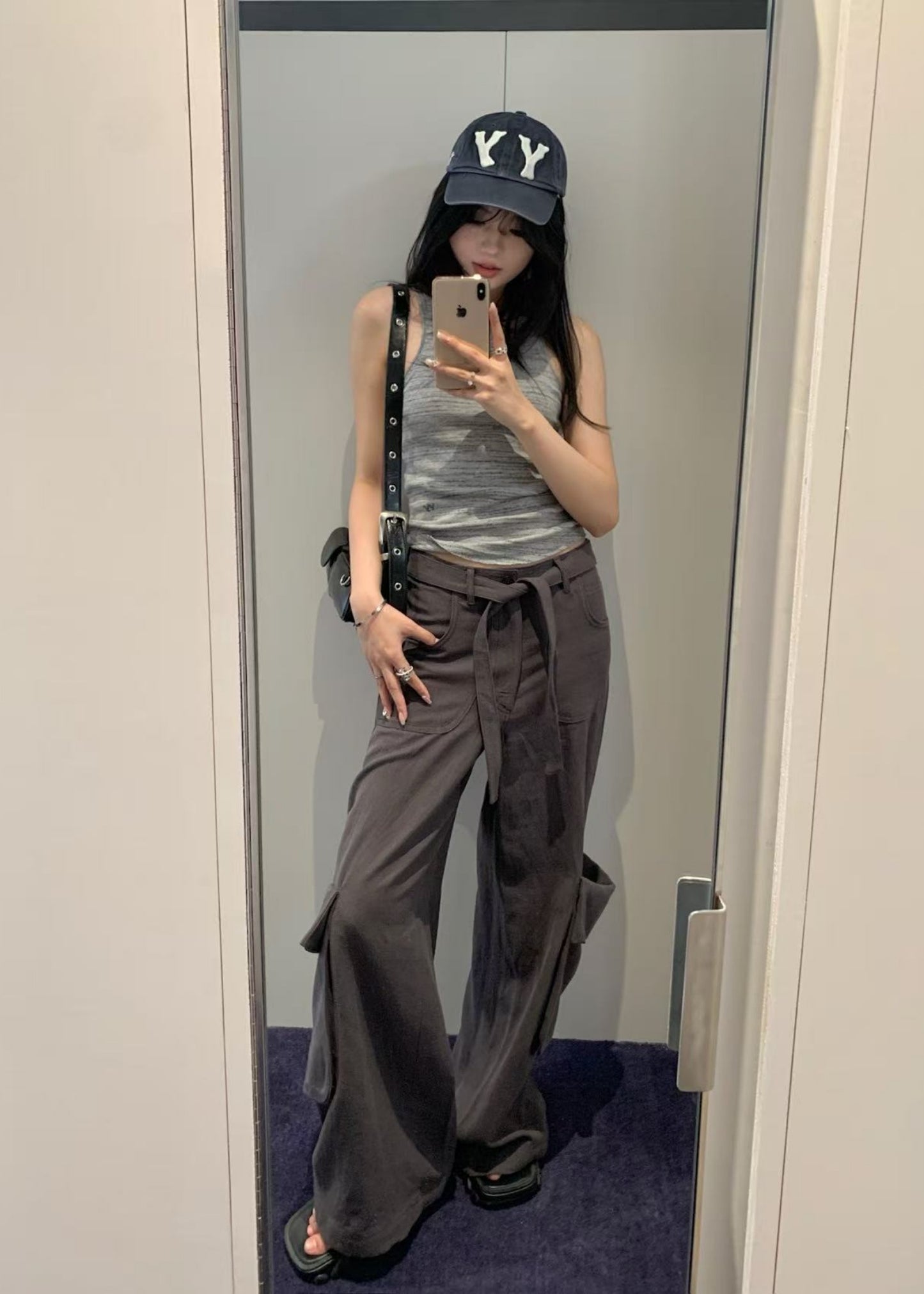 Linen Cargo Pants