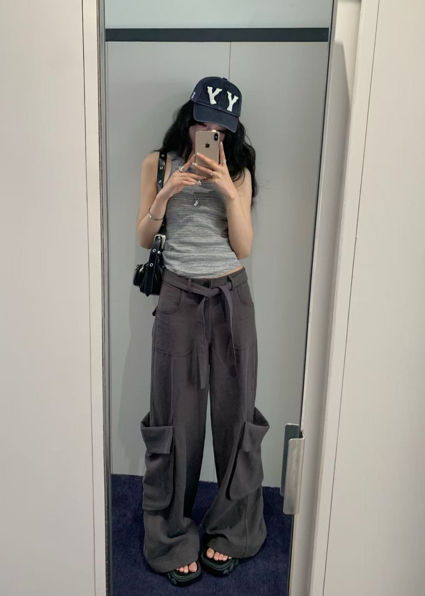 Linen Cargo Pants