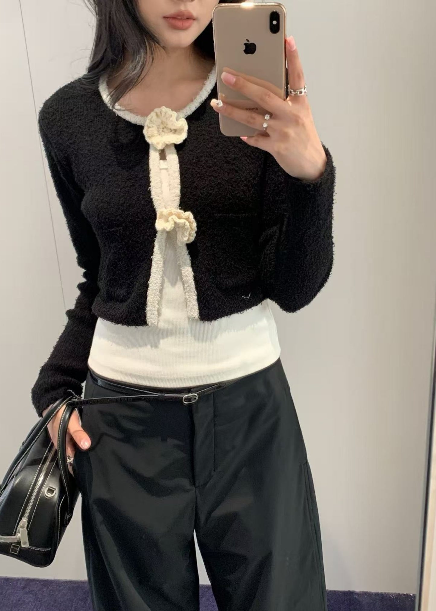 Crochet Knit Jacket