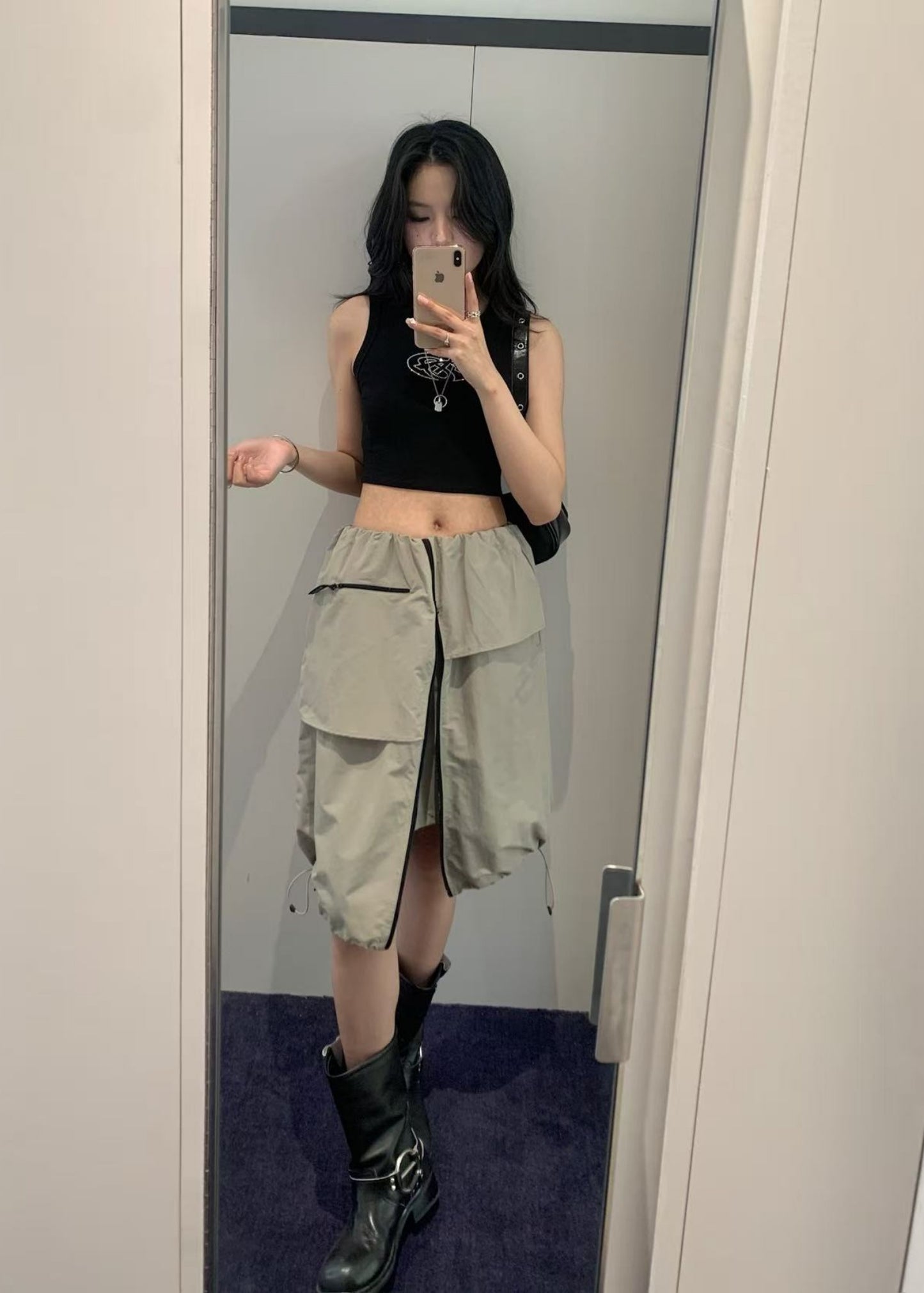 Parka Layered Skirt
