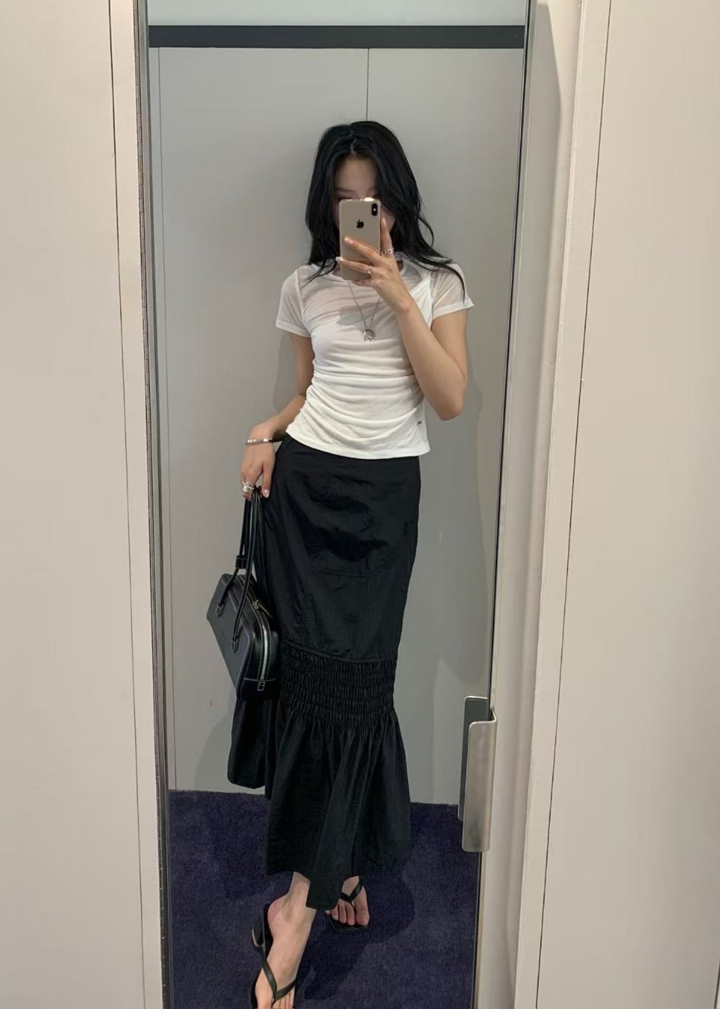 Smocked Mermaid Skirt