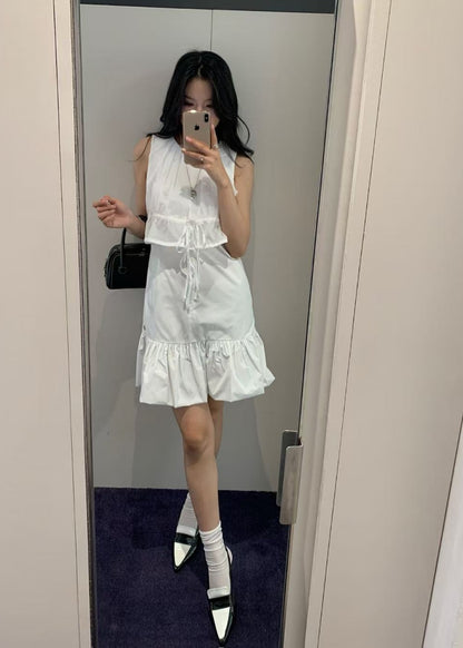 Sheer Layered Mini Dress