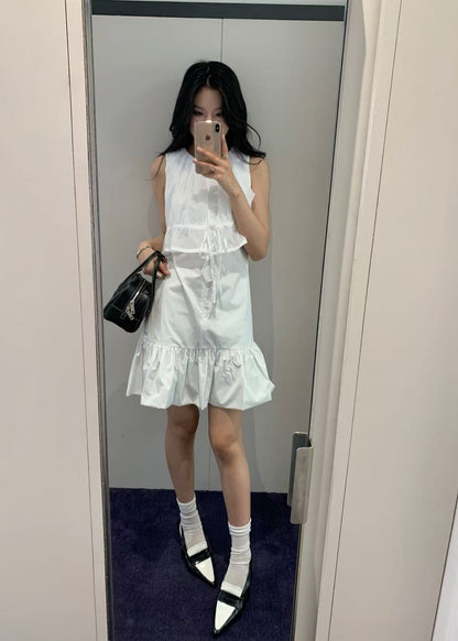 Sheer Layered Mini Dress