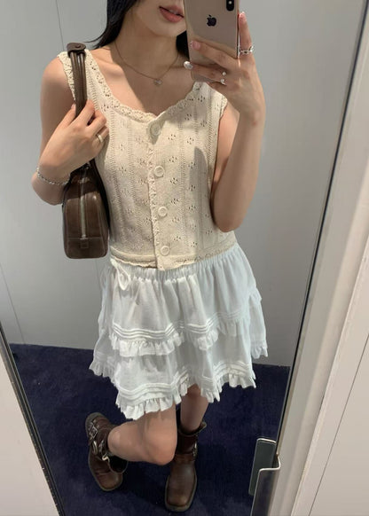 Bustier Knit Top