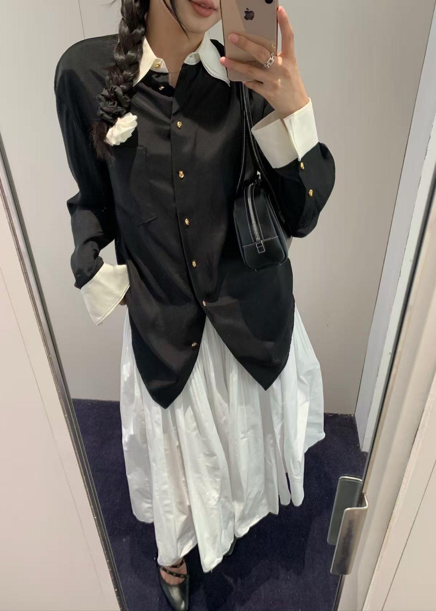 Organza Layerd Shirt