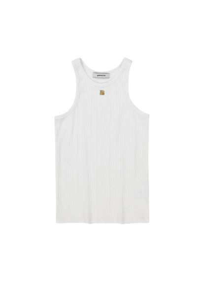 Metal Sleeveless Top
