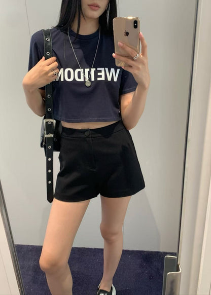 Logo Womens Crop Tee