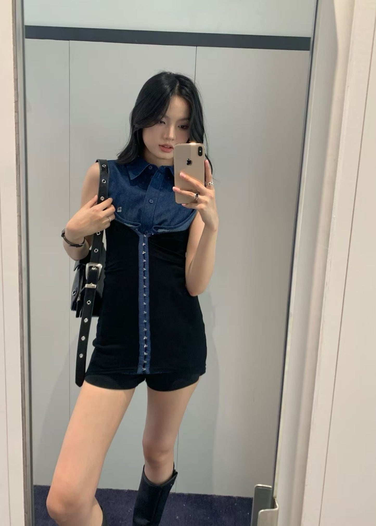 Side Hook Wrap Shirt