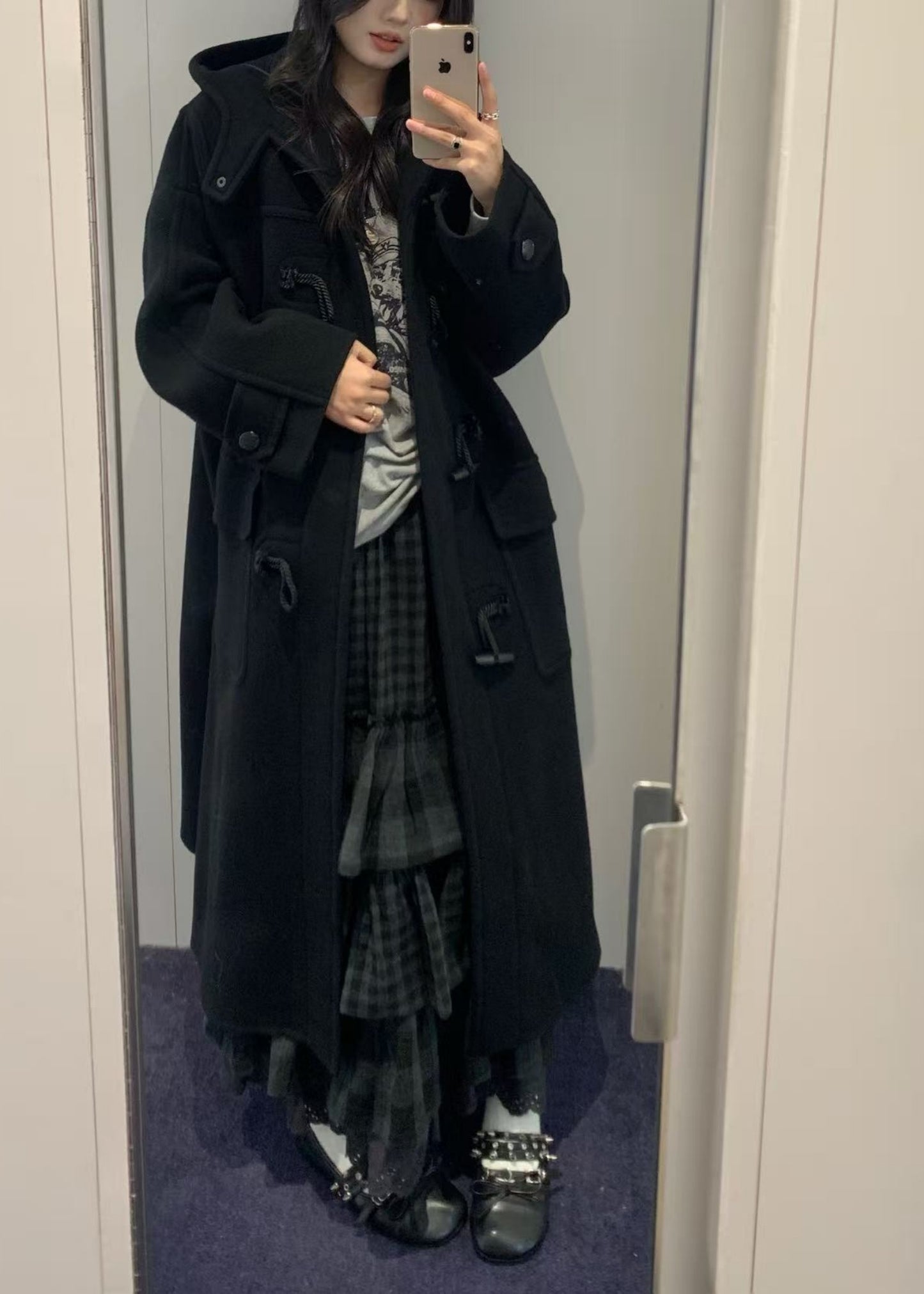 Hooded Duffle Coat