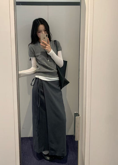 Maxi Wrap Skirt
