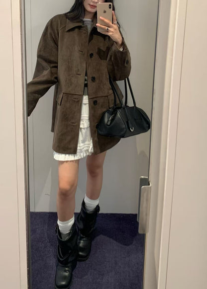 Lily Alter-suede Half Jacket