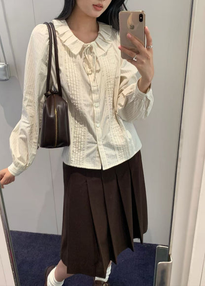 Vintage Ruffle Blouse