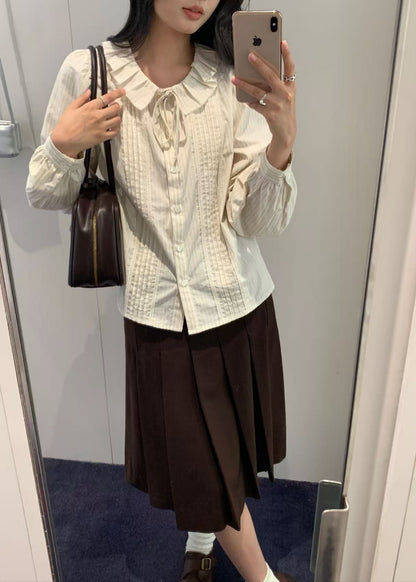 Vintage Ruffle Blouse