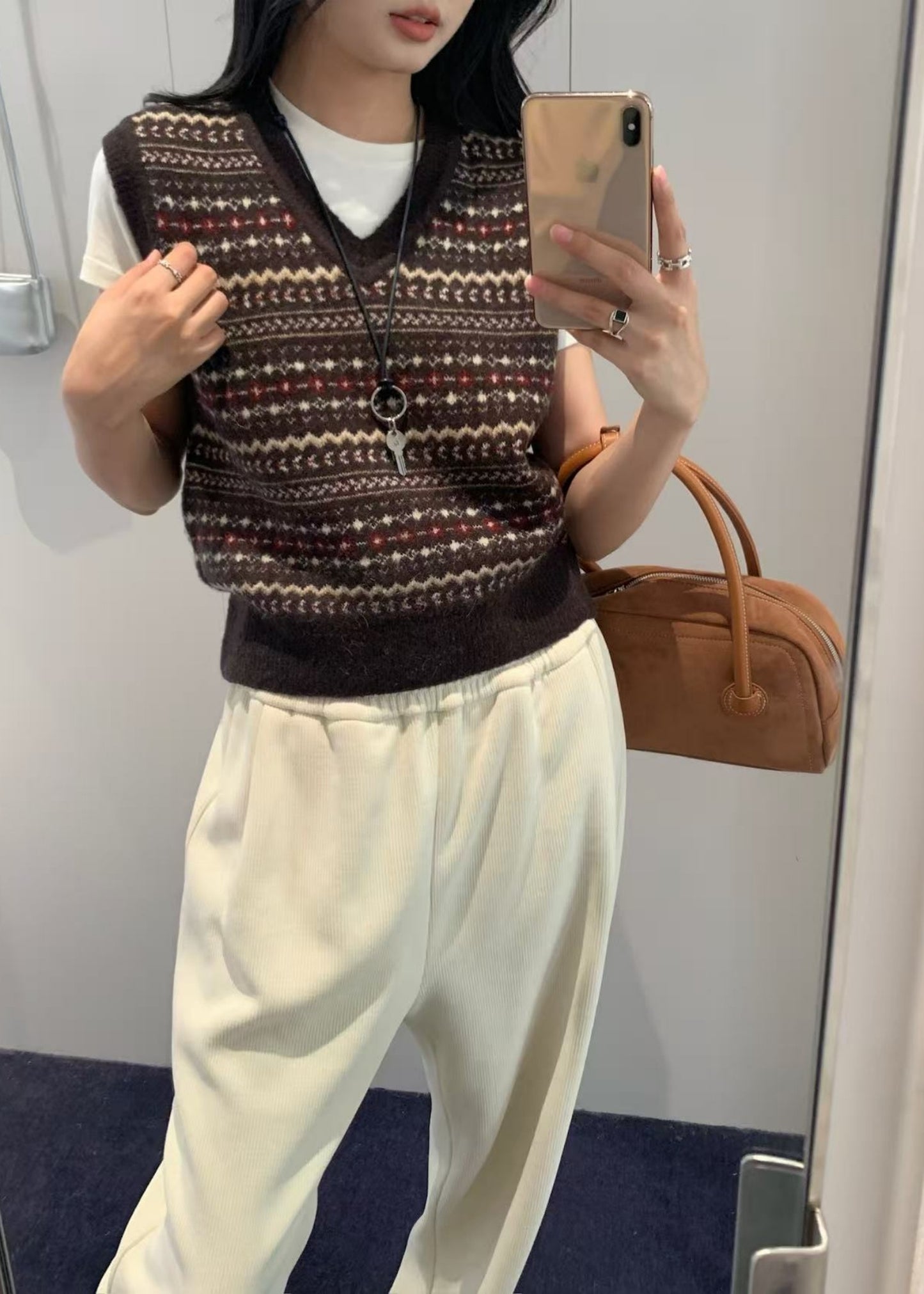 Crafted Knit Vest