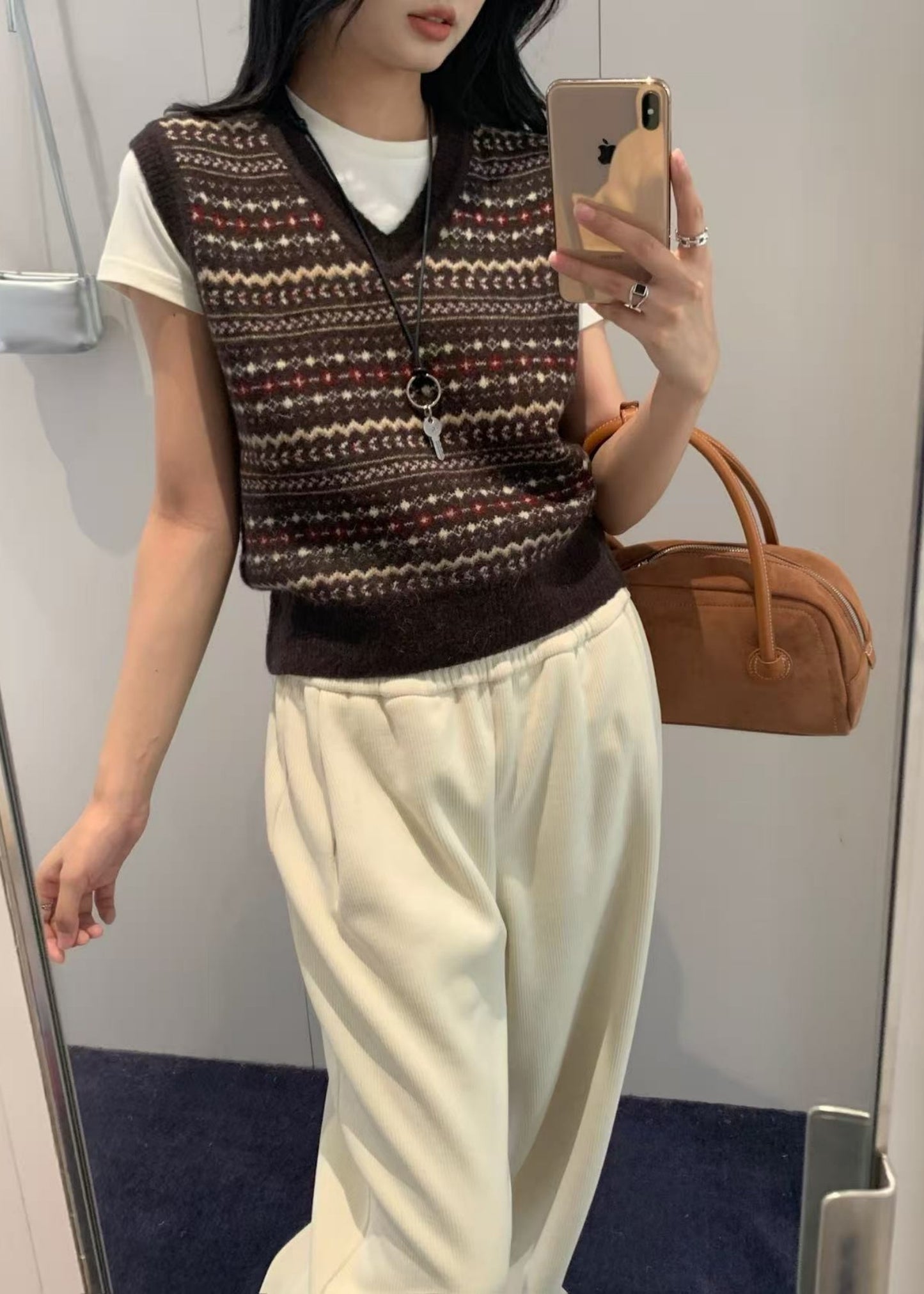 Crafted Knit Vest