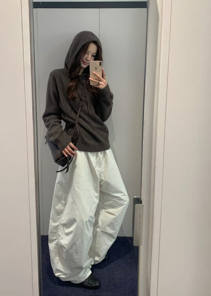 Racoon Hoodie Knit