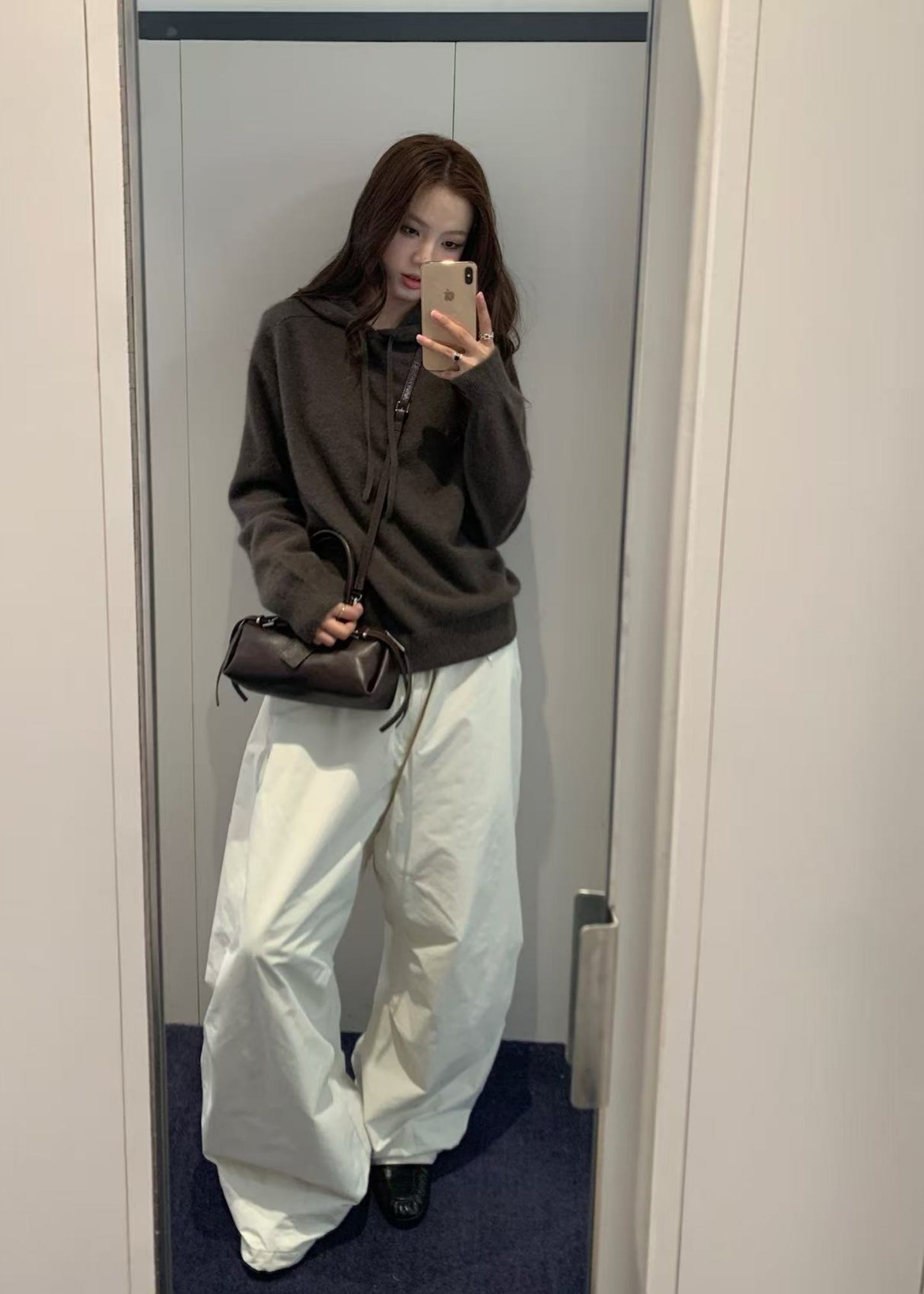 Racoon Hoodie Knit